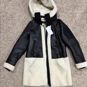 Bogner Leather Sibel-L Coat NWT